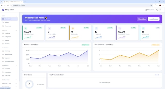 build customize blazor application