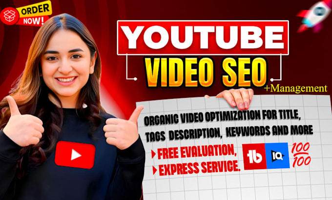 do best youtube video SEO expert optimization and channel growth manager