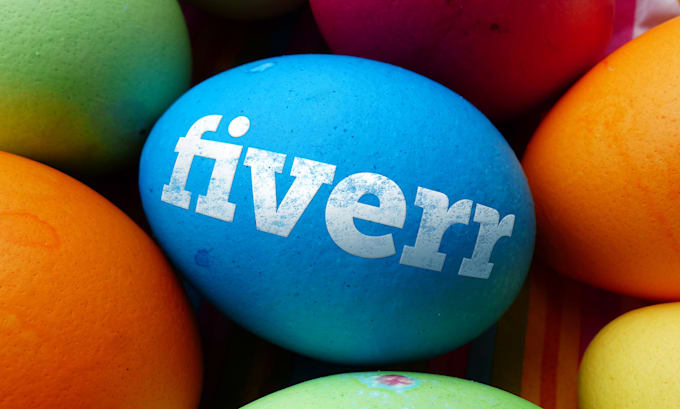 put your logo or message on a colored easter egg
