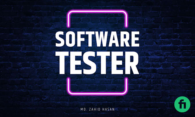 do QA testing and user testing for your software