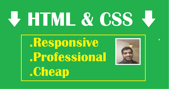 Design a webpage using html and css by Bablabogam | Fiverr