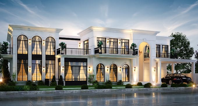 do 3d architectural modeling, designing by revit sketchup