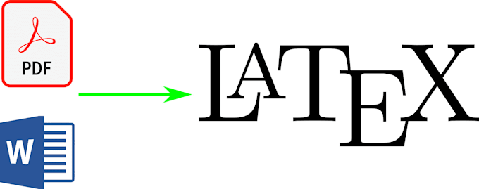 convert any document into latex