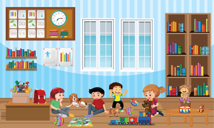Draw children story book illustration for you by Mimo_shop | Fiverr