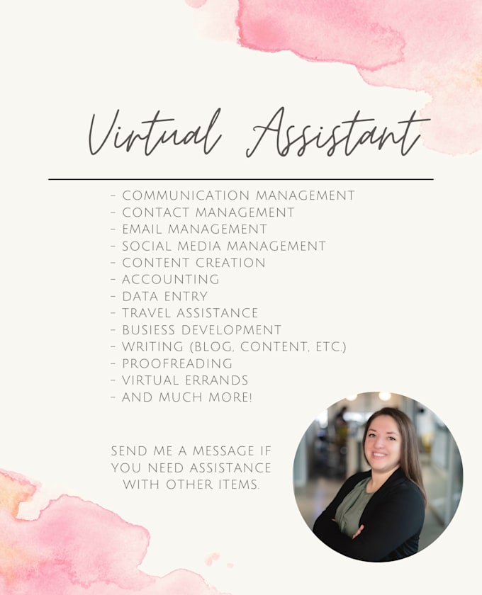 be your virtual assistant