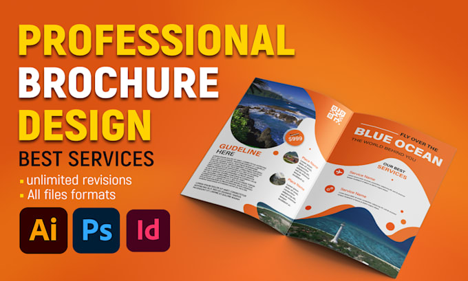 design marketing brochures, booklets, and catalogs