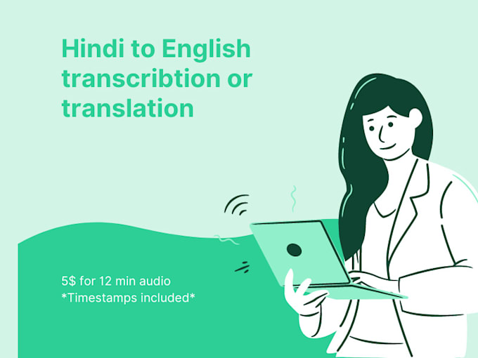 Do hindi audio and video translation by Sharique077 Fiverr