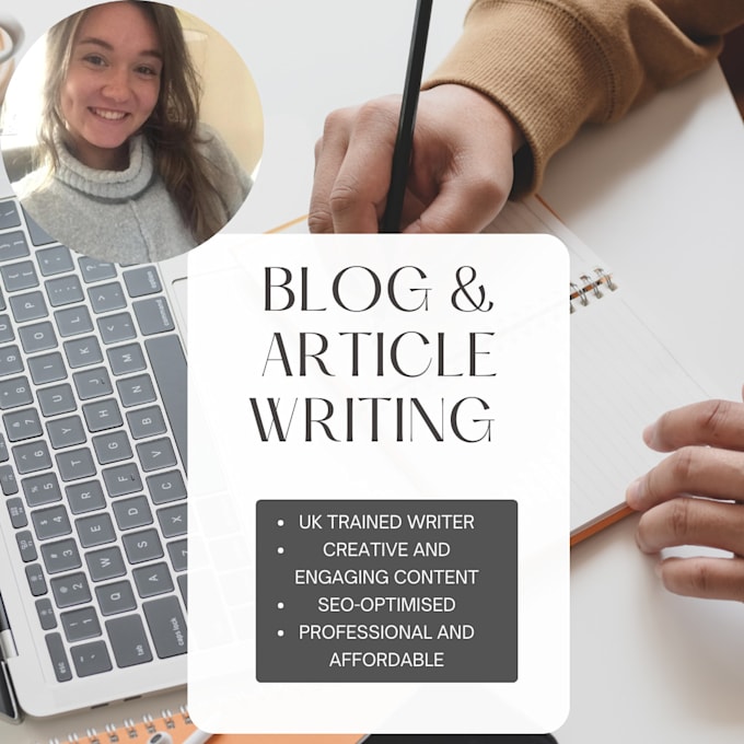 write engaging and SEO optimised blog posts and web content