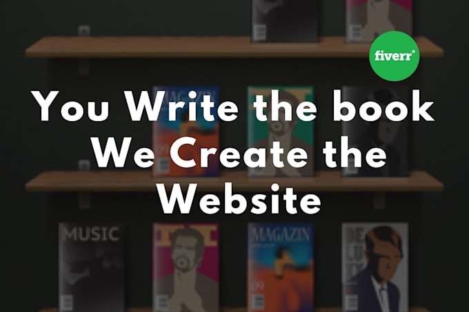 build ebook website, ebook landing page, author website, book sales, wordpress