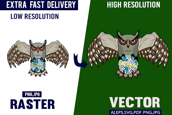 low regulation into high resolution vector, vector tracing logo, vectorize image