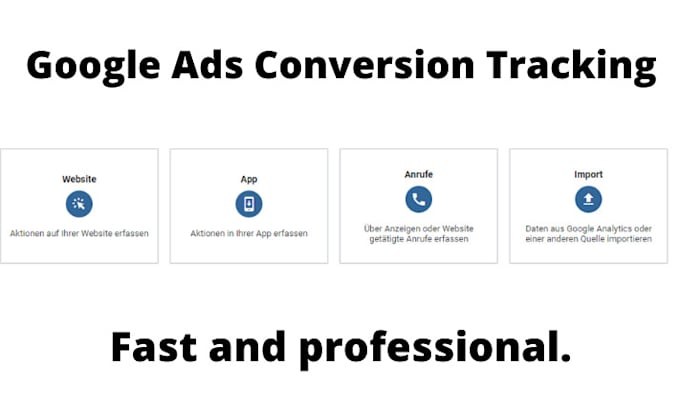setup conversion tracking for google ads