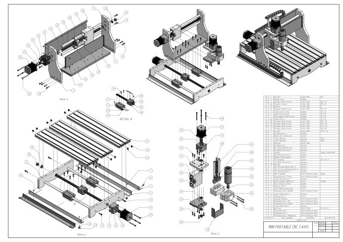 Чертежи для гравировки на фрезерном станке Make 2d drawings and do 3d modelling with solidworks by Adrianhr7 Fiverr