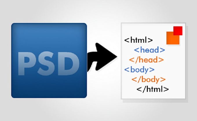 convert psd to html xhtml