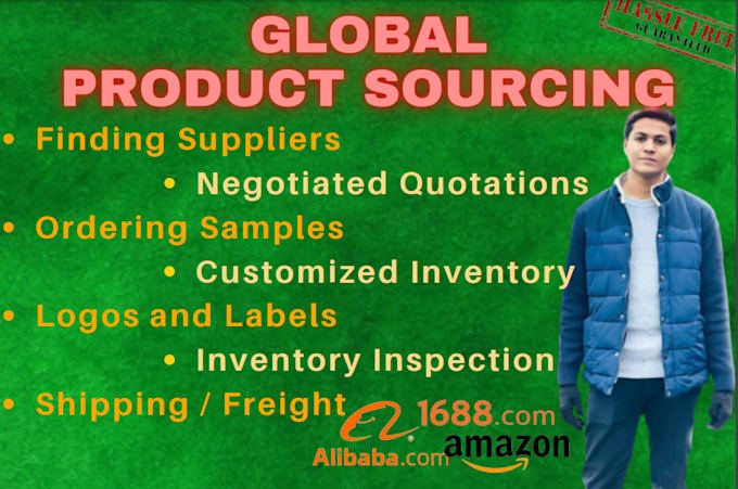do product sourcing and product research for amazon fba, china sourcing agent