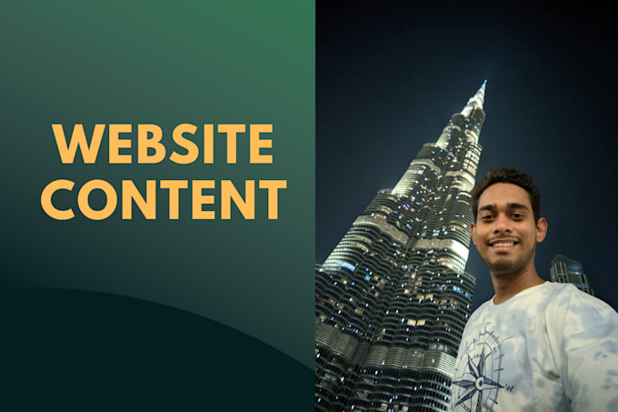 write website content for your business or website