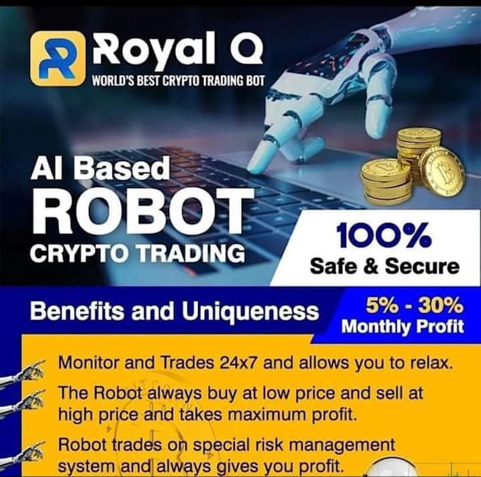 setup royal q bot, fund royal q bot, on huobi and binance