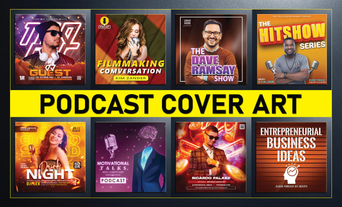 Design podcast cover art and itunes podcast logo professionally by ...
