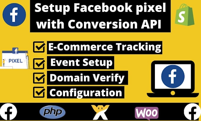 Setup perfectly facebook pixel with conversion api, ecommerce tracking ...