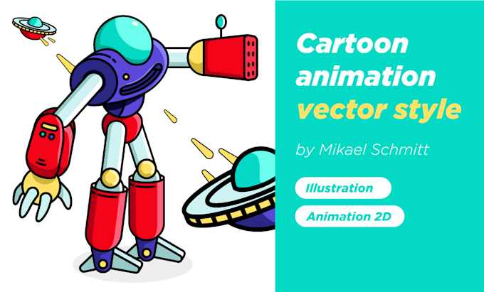 make a dynamic cartoon animation video