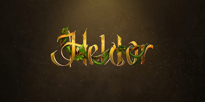 design a fantasy, rpg, sci fi, medieval game logo