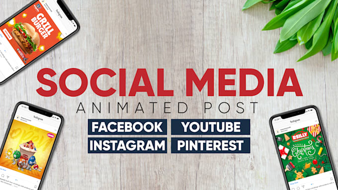 make amazing animated social media post