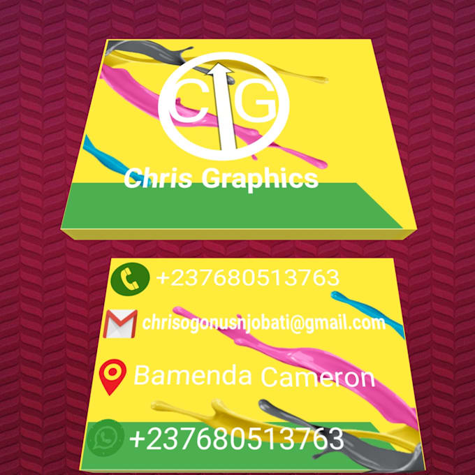 Design cheap business card by Graphicbosman Fiverr