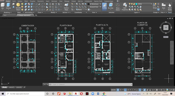 Autocad drawings of plans by Naly12 | Fiverr