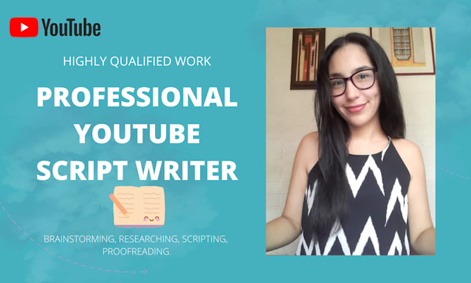 research and write a script for your youtube videos