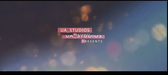 do a cinematic modern glitch slideshow, intro, promo video