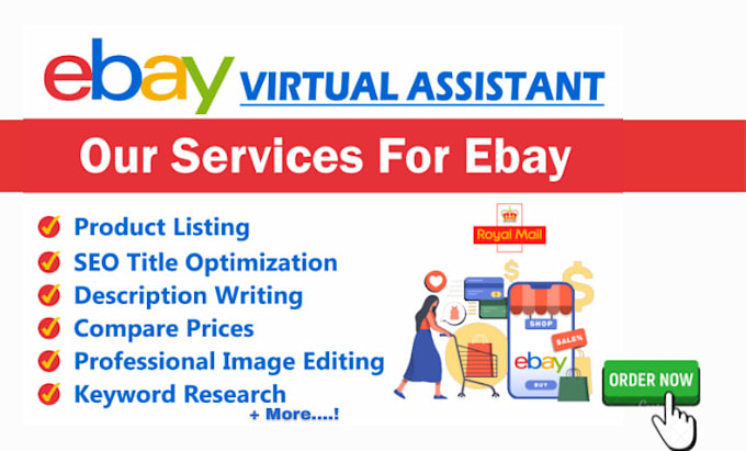 virtual assistant for ebay items