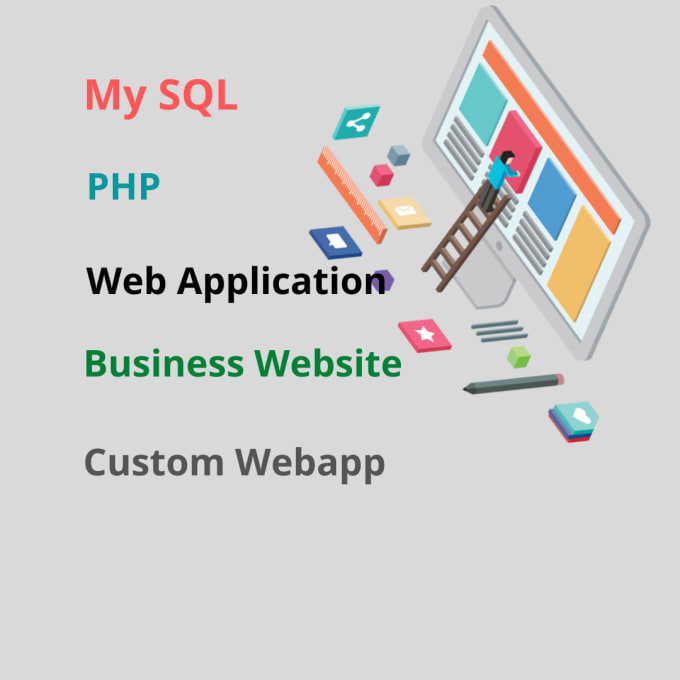Develop a web application with php mysql database by M09asma Fiverr