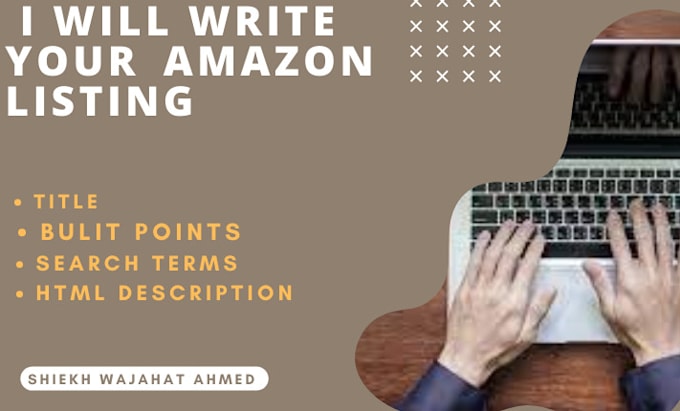 write amazon product listing description