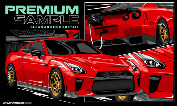 turn your vechile to a vector style
