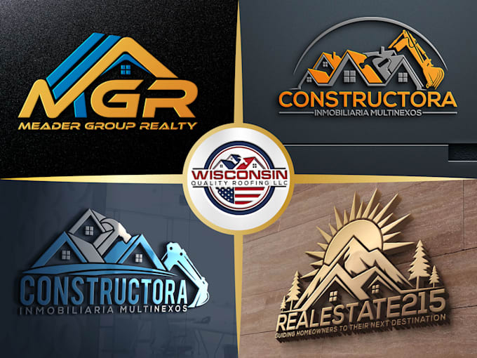 diseño de logotipo para techos