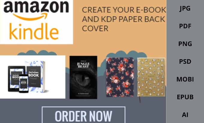 Create or fix your amazon kdp book cover by Caasifyn | Fiverr