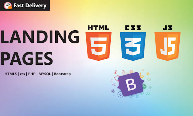Develop and fix responsive html bootstrap css php mysql landing pages ...