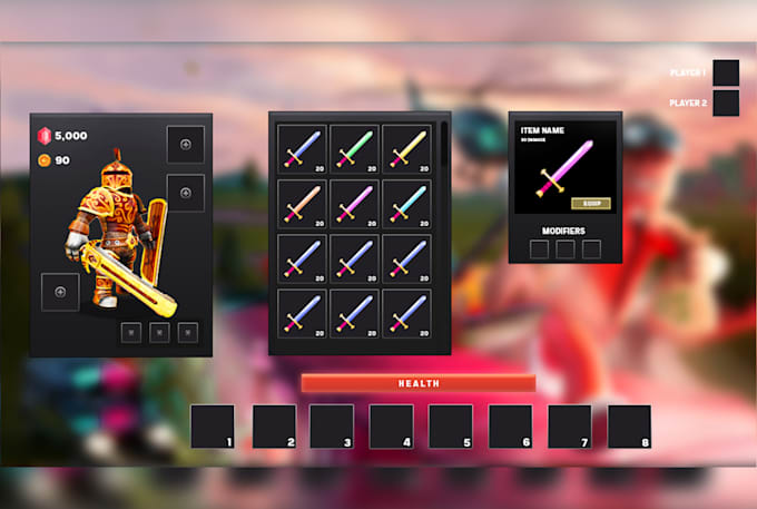 Design professional roblox uis for your game by Danishxz | Fiverr