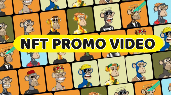 create nft twitter promotion video