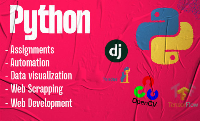 Do python programming projects and fix scripts by Sajji_dev | Fiverr