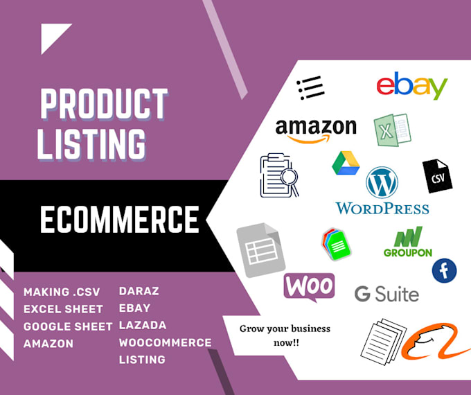 Do product listing and make csv for your ecommerce store by Stack ...