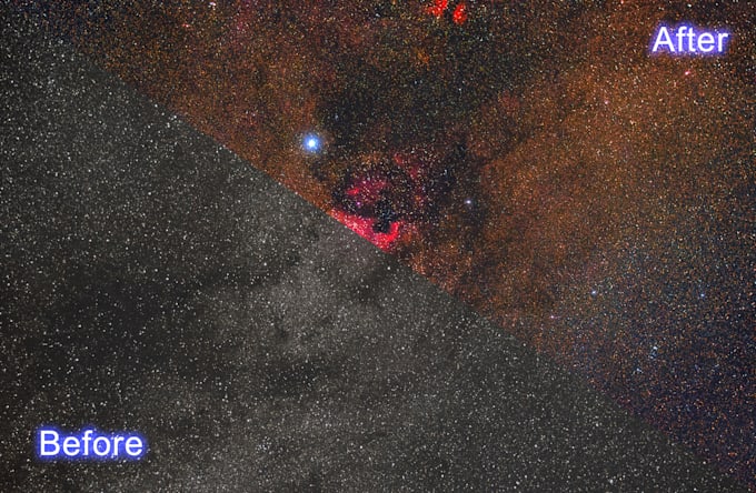 stack and edit your astrophotography data