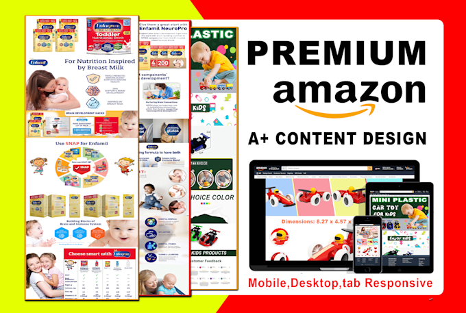 do amazon a plus content or amazon listing images design