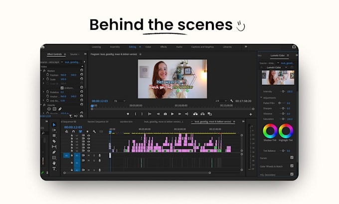 edit videos for youtube and social media