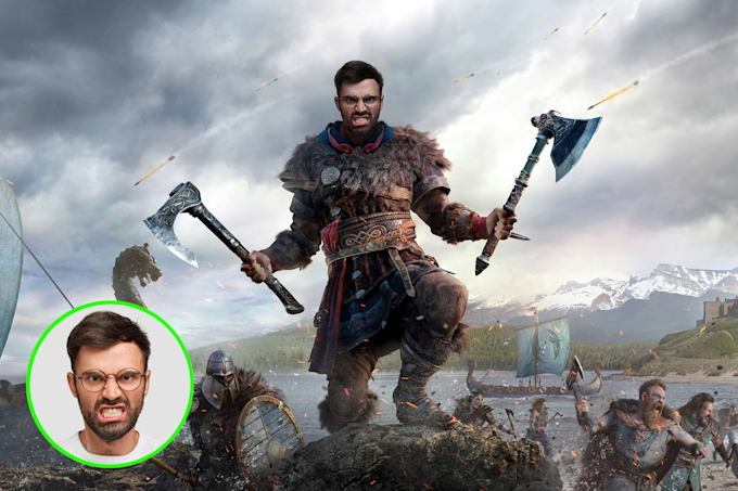 create custom viking portraits from your photo
