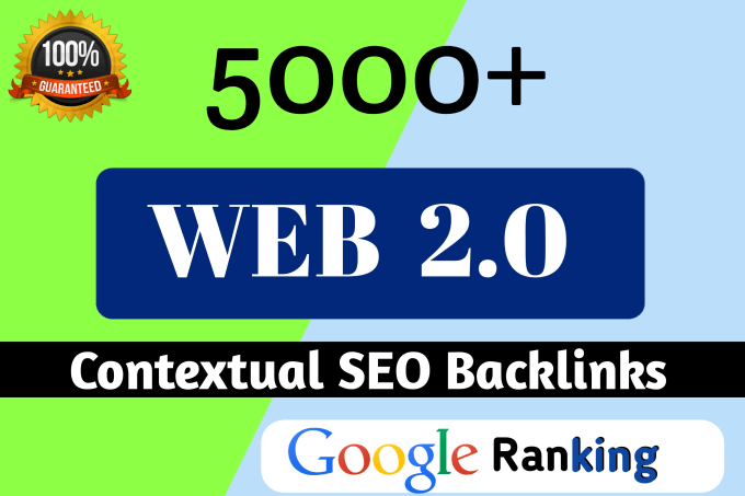 Hire a freelancer to build 5000 web 2 0 backlinks