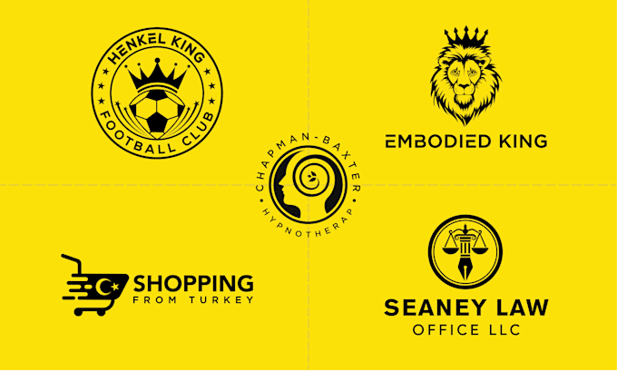design flat minimalist and unique logo for you