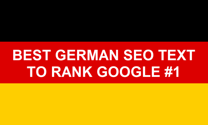 Hire a freelancer to write best german SEO texts content to rank google fast