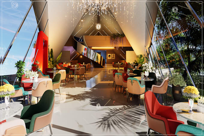 virtually stage your space and create high quality interior visualizations