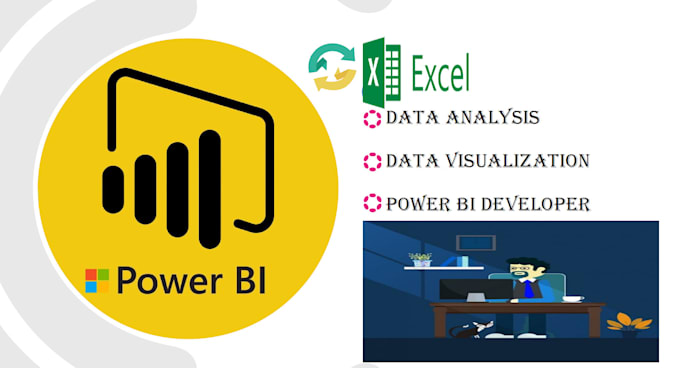 Create power bi dashboard and power bi reports by Lemon286 | Fiverr