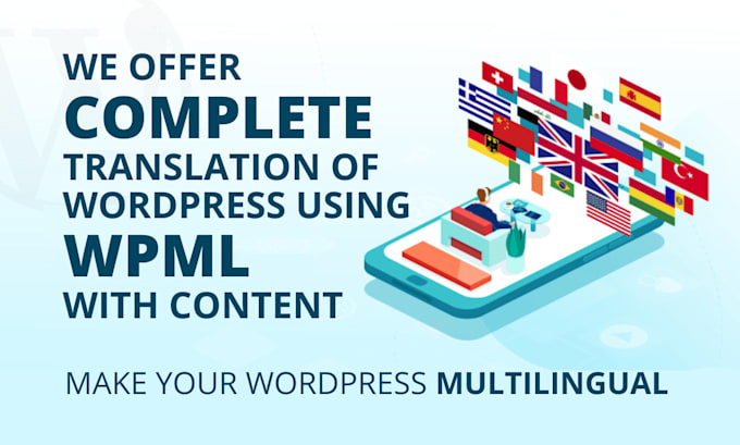 translate wordpress site into multilingual using wpml